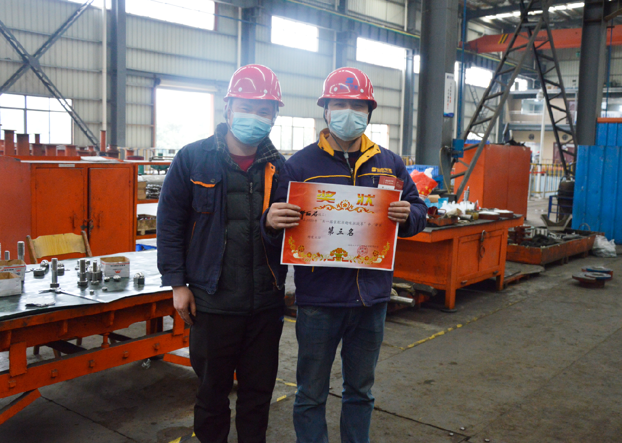 競技在車間，技能大比拼——山水節(jié)能第一屆裝配班趣味挑戰(zhàn)賽